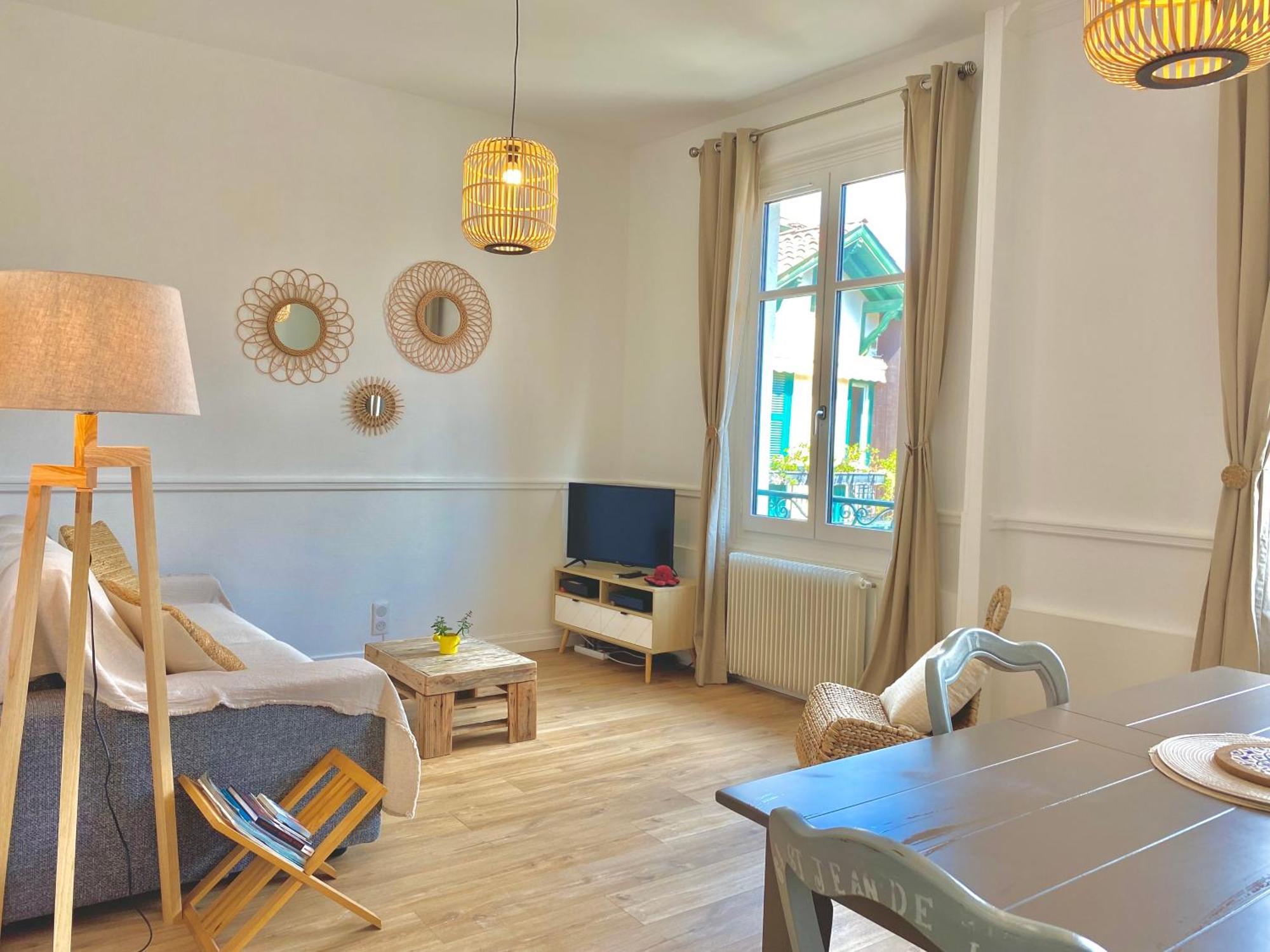 Hyper-Centre-Plage - 46M2 - 2 Pieces - Renove 2023 Saint-Jean-de-Luz Zewnętrze zdjęcie